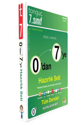 0'dan 7'ye Konu Anlatımlı Soru Bankası Seti - Tonguç Yayınları