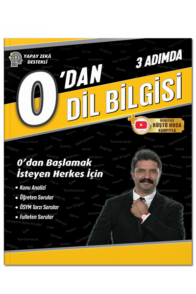 0'dan Dil Bilgisi Soru Bankası - Rüştü Hoca