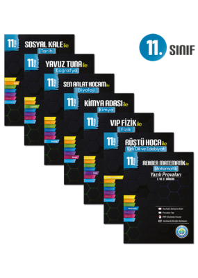 11. Sınıf Tüm Dersler Yazılı Provaları Seti - 1