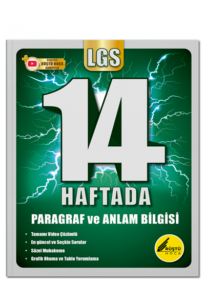 14 Haftada LGS Paragraf ve Anlam Bilgisi - Rüştü Hoca