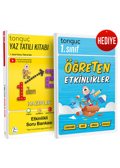 1'den 2'ye Hazırlık Kitabı - Tonguç Yayınları
