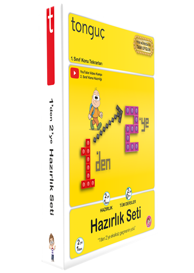 1'den 2'ye Hazırlık Seti - Tonguç Yayınları