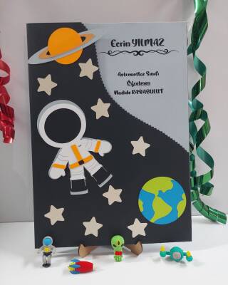 Karne Dosyası Astronot Temalı 25x35 cm - 2