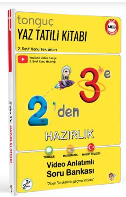 2'den 3'e Hazırlık Kitabı - Tonguç Yayınları