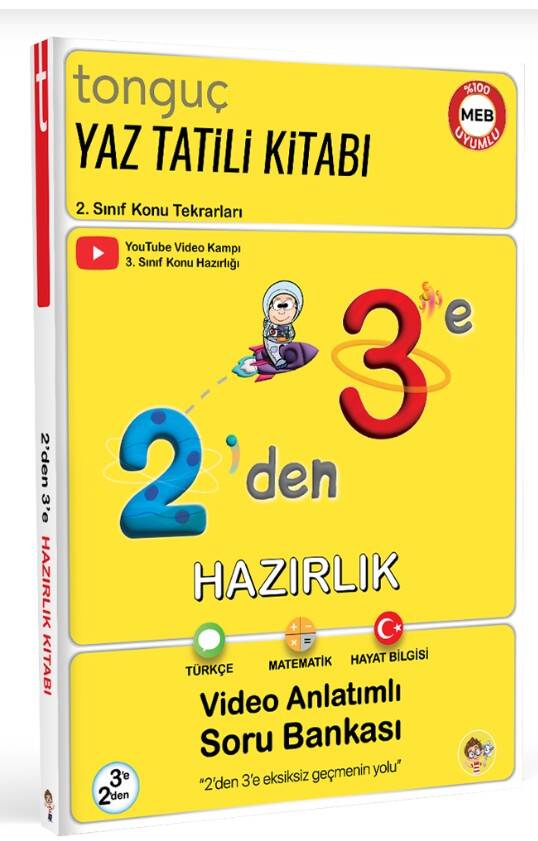 2'den 3'e Hazırlık Kitabı - Tonguç Yayınları
