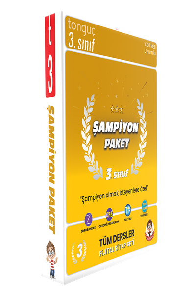 3. Sınıf Şampiyon Paketi - Tonguç Yayınları