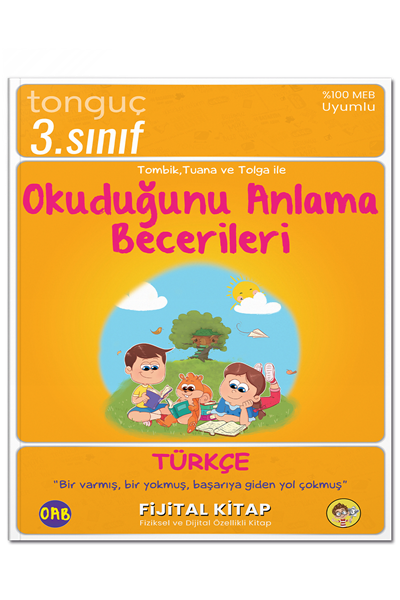 3. Sınıf Türkçe Okuduğunu Anlama Becerileri - Tonguç Yayınları