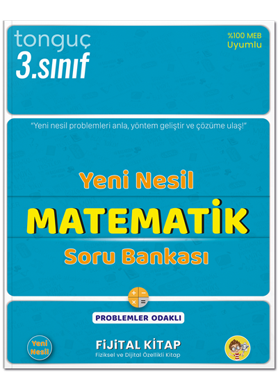 3. Sınıf Yeni Nesil Matematik Soru Bankası - Tonguç Yayınları