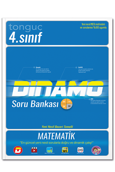 4. Sınıf Matematik Dinamo Soru Bankası - Tonguç Yayınları