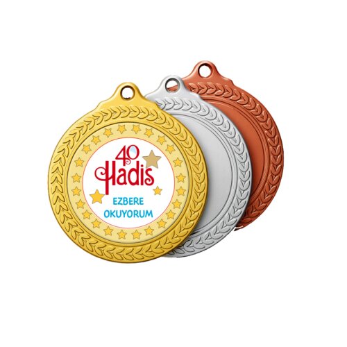 40 Hadis Ezbere Okuyorum Madalyası - okulyolum