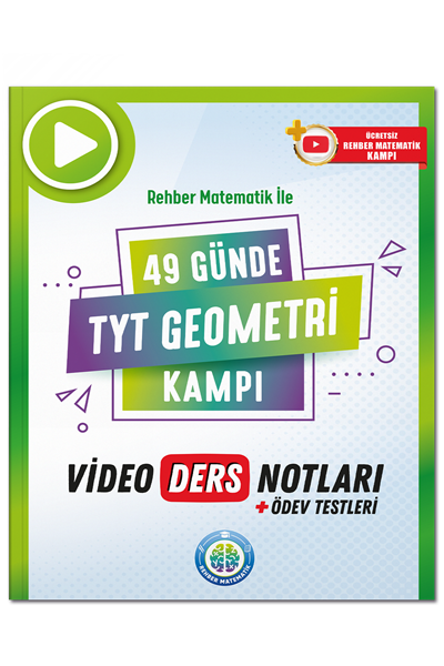 49 Günde TYT Geometri Video Ders Notları - Rehber Matematik Yayınları