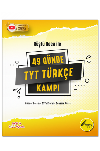 49 Günde TYT Türkçe Kampı Soru Bankası - Rüştü Hoca