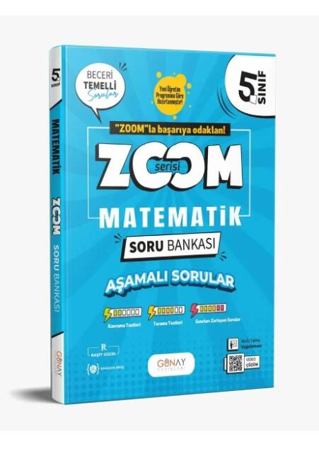 5. Sınıf Zoom Matematik Soru Bankası - Günay Yayınları