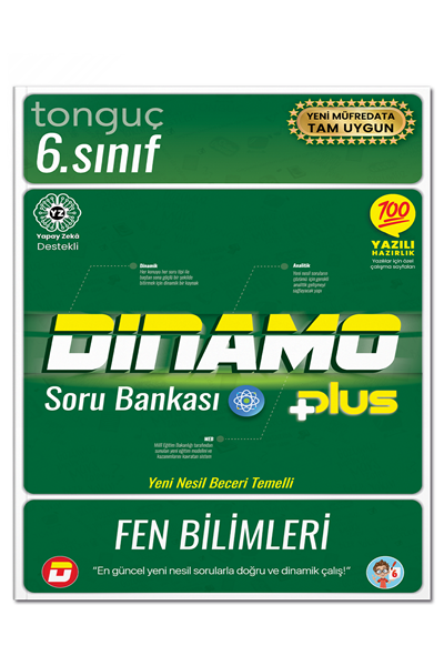 6. Sınıf Dinamo Fen Bilimleri Soru Bankası - Tonguç Yayınları