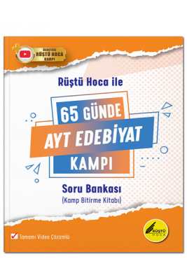 65 Günde AYT Edebiyat Kamp Kitabı Soru Bankası - Rüştü Hoca