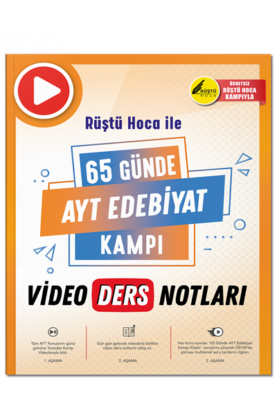 65 Günde AYT Edebiyat Video Ders Notları - Rüştü Hoca