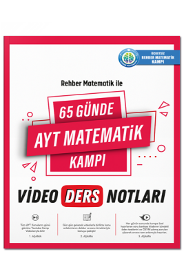 65 Günde AYT Matematik Video Ders Notları - Rehber Matematik Yayınları