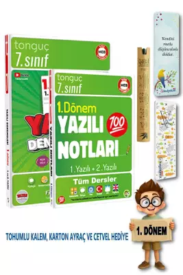 7. Sınıf 1. Dönem 1 ve 2. Yazılı Notları ve Denemeleri - 1