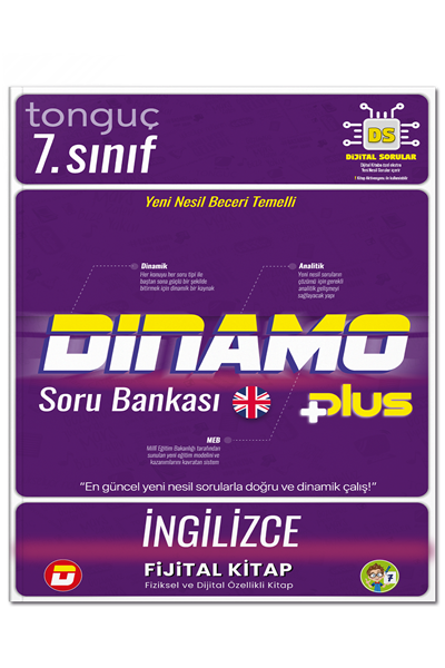 7. Sınıf Dinamo İngilizce Soru Bankası - Tonguç Yayınları