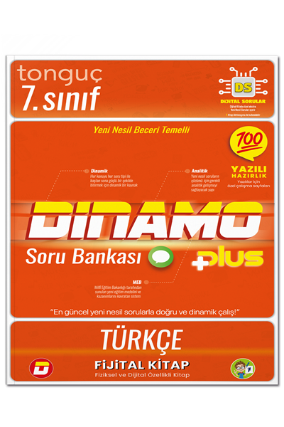 7. Sınıf Dinamo Türkçe Soru Bankası - Tonguç Yayınları