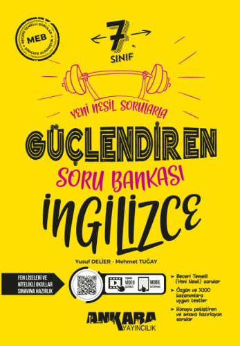 7. Sınıf İngilizce Güçlendiren Soru Bankası - Ankara Yayıncılık