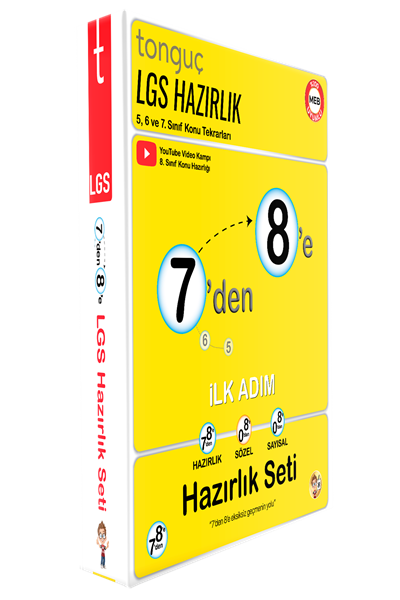 7'den 8'e LGS Hazırlık Seti - Tonguç Yayınları