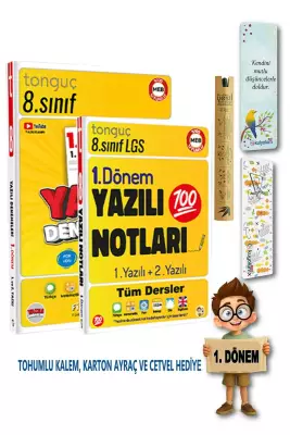 8. Sınıf 1. Dönem 1 ve 2. Yazılı Notları ve Denemeleri - 1