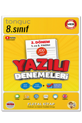 8. Sınıf Yazılı Denemeleri 2. Dönem 1 ve 2. Yazılı - 1