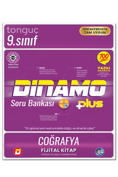 9. Sınıf Dinamo Coğrafya Soru Bankası - 1