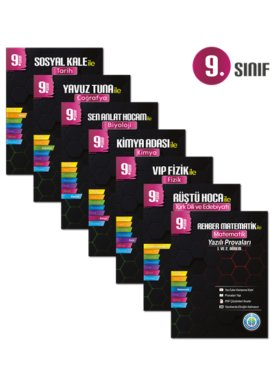 9. Sınıf Tüm Dersler Yazılı Provaları Seti - Yüksek Başarı Yayınları