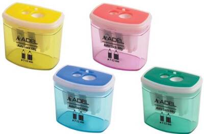 Adel Çift Bıçaklı Auto Lock Kalemtıraş Kutulu - 2