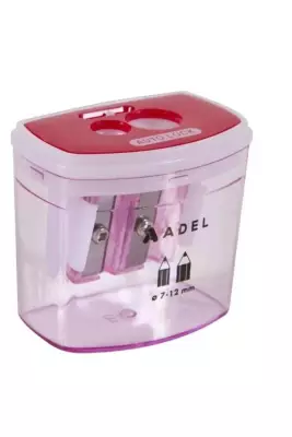 Adel Çift Bıçaklı Auto Lock Kalemtıraş Kutulu - 1