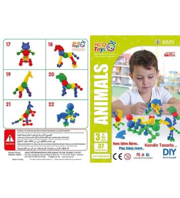 Animals Yapı Lego 37 Parça Blokları - 2