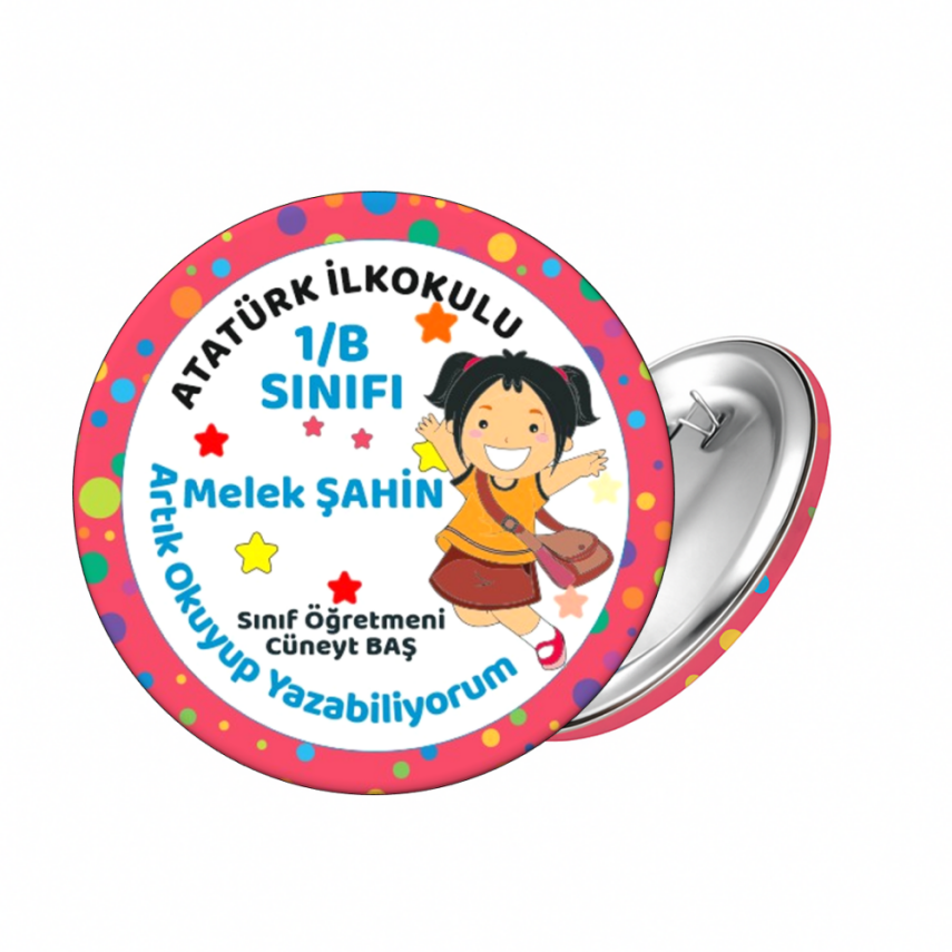 Artık Okuyup Yazabiliyorum İsimli Başarı Rozeti - okulyolum