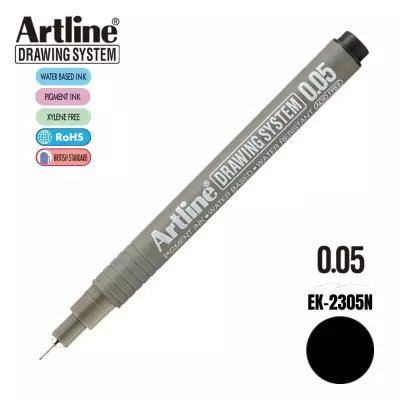 Artline Drawing System Teknik Çizim Kalemi 0.05 Siyah - 1