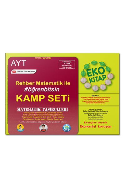 AYT Matematik Fasikülleri Seti Eko - 2