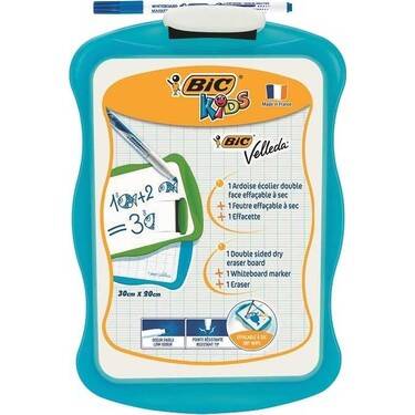 Bic Velleda Beyaz Yazı Tahtası A4 Kalem Silgi Set - Bic