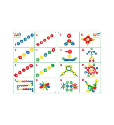 Çiçekler Ve Sayılar Yapı Blokları - 165 Parça - 3