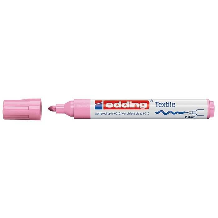 Edding 4500 Kumaş Kalemi 2-3 mm Pembe - Edding