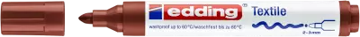 Edding 4500 Tekstil Kalemi 2-3 mm Kahverengi - 1