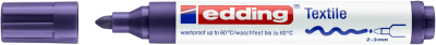Edding 4500 Tekstil Kalemi 2-3mm Mor - Edding