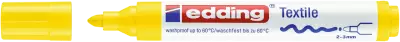 Edding 4500 Tekstil Kalemi 2-3mm Sarı - 1
