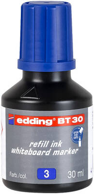 Edding BT 30 Yedek Mürekkep 30 ml Mavi - 1