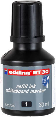 Edding BT 30 Yedek Mürekkep 30 ml Siyah - 1