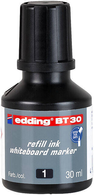 Edding BT 30 Yedek Mürekkep 30 ml Siyah - Edding
