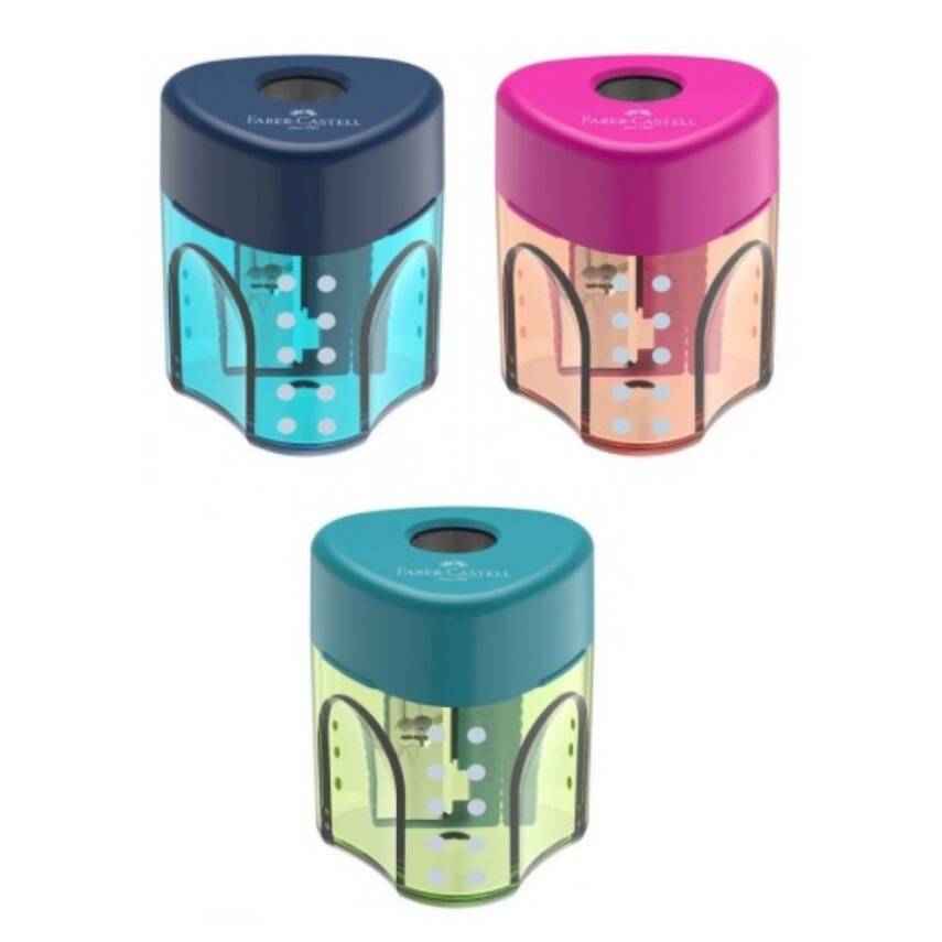 Faber Castell 184305 Grip Auto Trend Renkler Kalemtraş - Faber Castell (1)