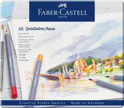 Faber Castell Creative Studio Goldfaber Aquarell Boya Kalemi 48 Renk - 2