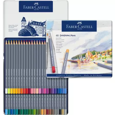 Faber Castell Creative Studio Goldfaber Aquarell Boya Kalemi 48 Renk - 1