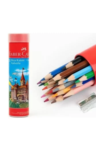 Faber Castell Metal Tüpte Boya Kalemi 24 Renk - 1