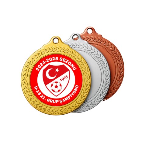 Futbol Turnuvası Madalyası - okulyolum
